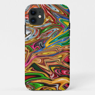 Farbige abstrakte Kunst Case-Mate iPhone Hülle
