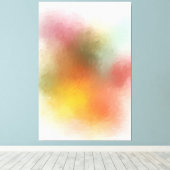 Farbige Abstrakte Kunst Lila Rosa Rot Gelb Leinwanddruck (Insitu (Holzboden))