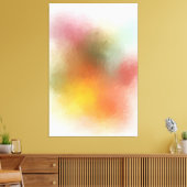 Farbige Abstrakte Kunst Lila Rosa Rot Gelb Leinwanddruck (Insitu (Wohnzimmer))