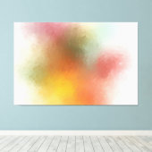 Farbige Abstrakte Kunst Lila Rosa Rot Gelb Leinwanddruck (Insitu (Holzboden))