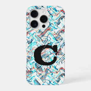 Farbige abstrakte Kunst Rauch Grunge Jungen Handyh iPhone 16 Pro Hülle