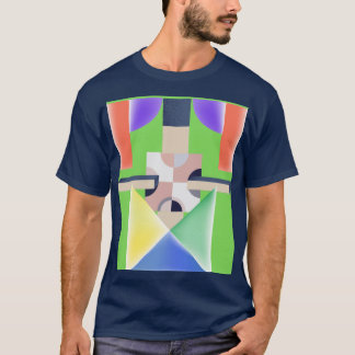 FARBIGE ABSTRAKTE KUNST T-Shirt