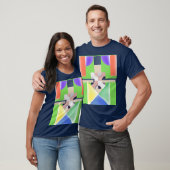FARBIGE ABSTRAKTE KUNST T-Shirt (Unisex)