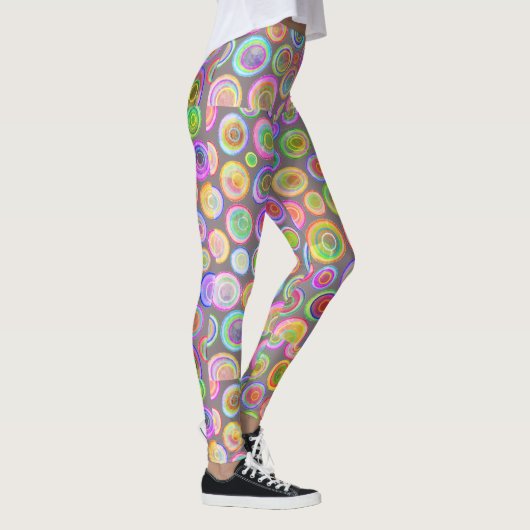 Farbige Abstrakte Leggings (Rechts)
