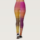 Farbige Abstrakte Leggings (Rückseite)