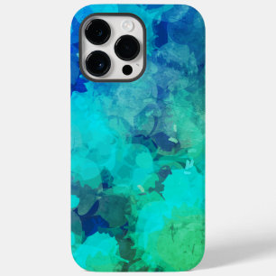 Farbige Abstrakte Lila blaue Alkoholtinte Case-Mate iPhone 14 Pro Max Hülle