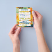 Farbige Abstrakte Malerei, Kunsthändler, Galerie Flyer (Gruppe)