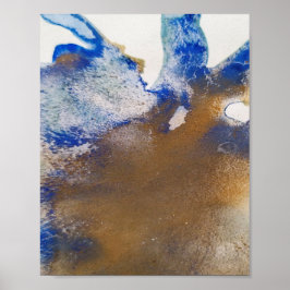 Farbige abstrakte minimale editierbare hinzufügen poster