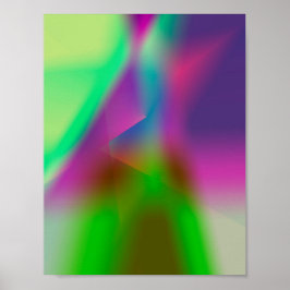 Farbige abstrakte minimale editierbare hinzufügen poster