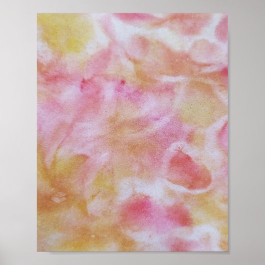 Farbige abstrakte minimale editierbare hinzufügen poster (Vorne)