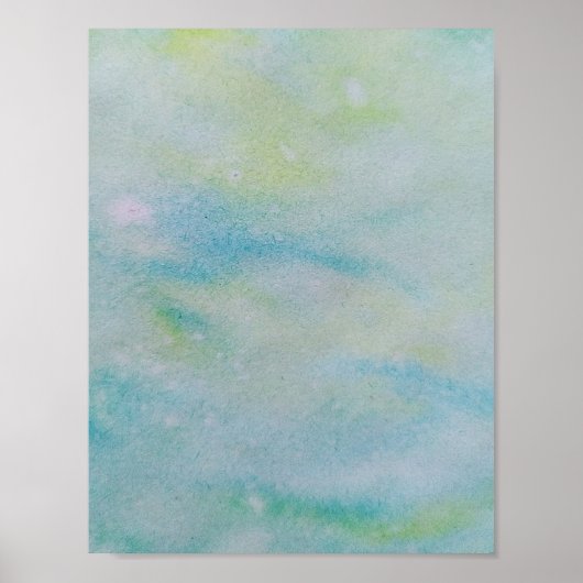 Farbige abstrakte minimale editierbare hinzufügen poster (Vorne)