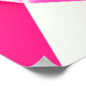 Farbige abstrakte minimale editierbare hinzufügen poster (Ecke)