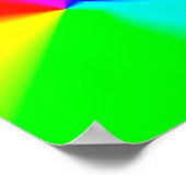 Farbige abstrakte minimale editierbare hinzufügen poster (Ecke)