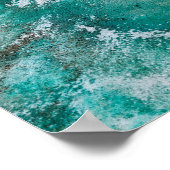 Farbige abstrakte minimale editierbare hinzufügen poster (Ecke)