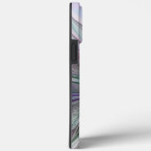 Farbige abstrakte moderne fraktale Blumeninitialen Case-Mate iPhone Hülle (Rückseite / Rechts)