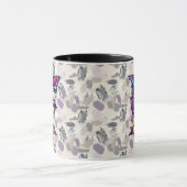 Farbige Abstrakte Monogramm-Tasse - F für Felix Tasse (Zentrum)