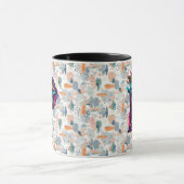 Farbige Abstrakte Monogramm-Tasse - P für Paul Tasse (Zentrum)