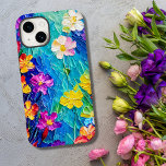 Farbige Abstrakte Ölgemälde von Frühlingsblumen Case-Mate iPhone 14 Hülle<br><div class="desc">Farbenfrohe Abstrakte Ölmalerei von Frühlingsblumen iPhone Case - von MI Blume Shop</div>