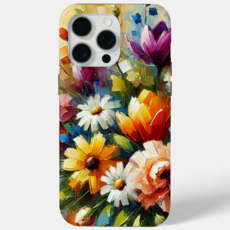 "Farbige Abstrakte Ölgemälde von Frühlingsblumen" Case-Mate iPhone Hülle