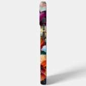 "Farbige Abstrakte Ölgemälde von Frühlingsblumen" Case-Mate iPhone Hülle (Rückseite / Links)