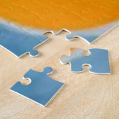 Farbige abstrakte Palme Puzzle (Seite)