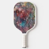 Farbige abstrakte Pickleball-Schläger Pickleball Schläger (Rückseite)