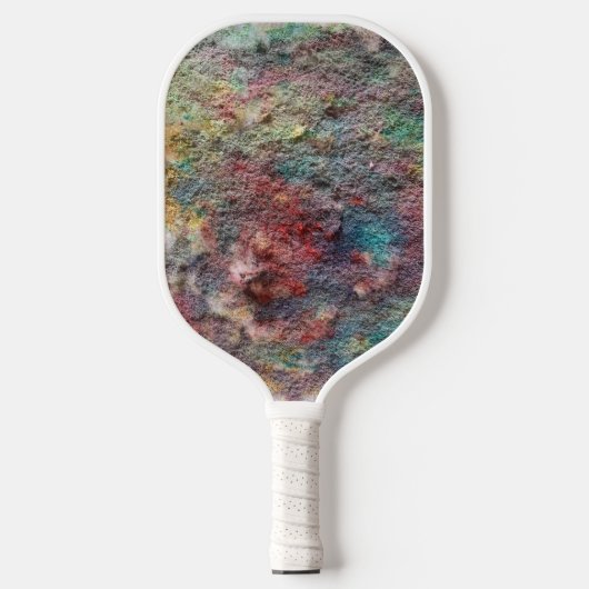 Farbige abstrakte Pickleball-Schläger Pickleball Schläger (Vorderseite)