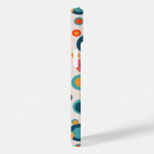 Farbige Abstrakte Punkte Case-Mate iPhone Hülle (Rückseite / Rechts)