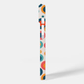 Farbige Abstrakte Punkte Case-Mate iPhone Hülle (Rückseite / Links)