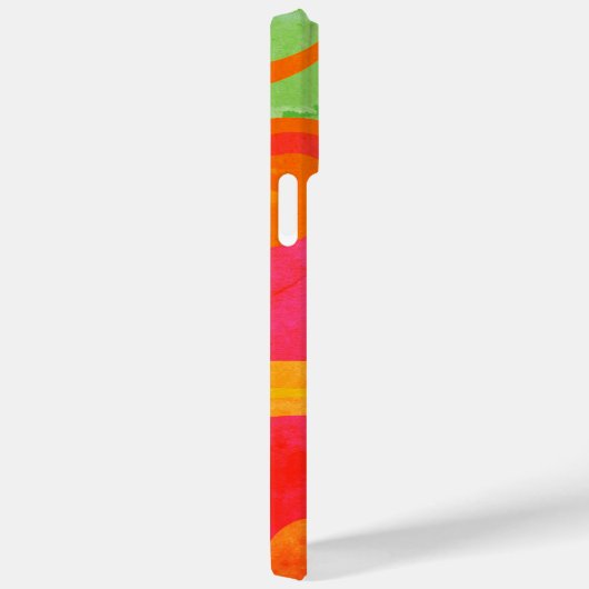 Farbige Abstrakte Retro Moderne Namensinspiritivit Case-Mate iPhone Hülle (Rückseite / Rechts)