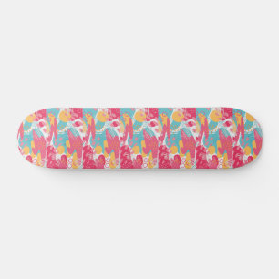 Farbige Abstrakte Skateboard