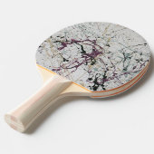 Farbige Abstrakte Spritzer-Malerei Tischtennis Schläger (Vorderseite)