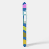 Farbige Abstrakte Squiggle-Wirbel Personalisiert Case-Mate iPhone Hülle (Rückseite / Links)