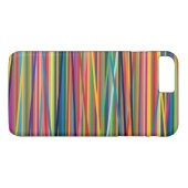 Farbige abstrakte Streifen Case-Mate iPhone Hülle (Rückseite (Horizontal))