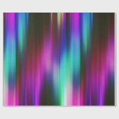 Farbige Abstrakte Tage Geschenkpapier (Flach)