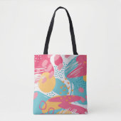 Farbige Abstrakte Tasche (Vorderseite)