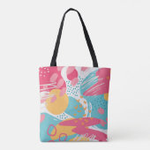 Farbige Abstrakte Tasche (Rückseite)