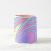 Farbige abstrakte Tasse (Zentrum)