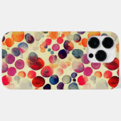 Farbige Abstrakte Tintenblasen Case-Mate iPhone Hülle (Rückseite (Horizontal))