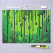 Farbige Abstrakte Tropfen (12) Seidenpapier (Handwerk)