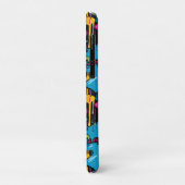 Farbige Abstrakte Tropfen (1) Case-Mate iPhone Hülle (Hinten/Links)