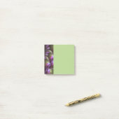 Farbige abstrakte violette lila Khaki-Fraktalkunst Post-it Klebezettel (Auf Schreibtisch)