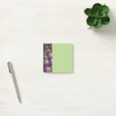 Farbige abstrakte violette lila Khaki-Fraktalkunst Post-it Klebezettel (Büro)