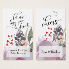 Farbige Abstrakte Wasserfarben - Blumengetränke