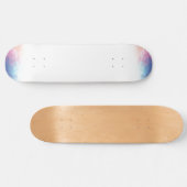 Farbige abstrakte Würfel Skateboard (Horizontal)