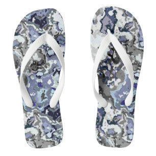 Farbige Abstraktion Badesandalen