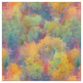 Farbige Abstraktion des Herbstwaldes Stoff (Nahaufnahme)