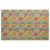Farbige Abstraktion des Herbstwaldes Stoff (Fat Quarter (45,7 x 55,9 cm))