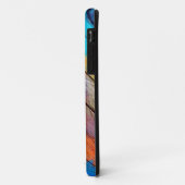 Farbige Acrylmalerei auf Holz #3 Case-Mate iPhone Hülle (Hinten/Links)