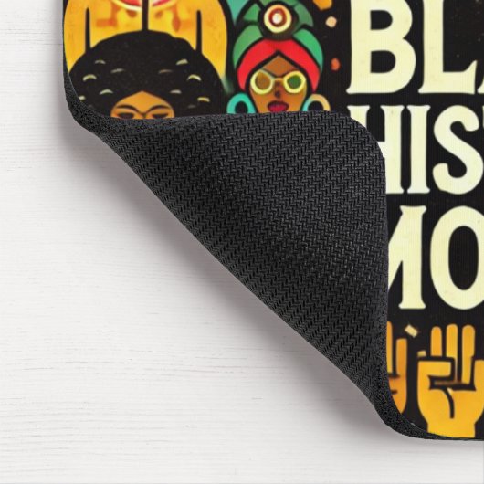 Farbige Afro Culture Graphics Mousepad (Ecke)